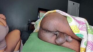 SOUTHERN SUCKING SLUTS GIVES HER HUSBAND A ROUTINE ASS LICKING