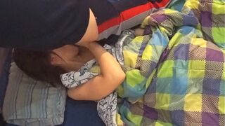 Cute teen loud moaning