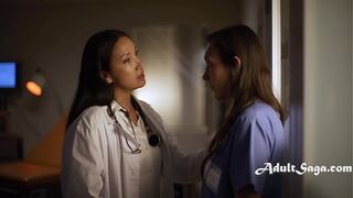 Asian Doctor Seduces Big Butt Nurse To Get Away With A Crime