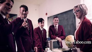 Band Of Assholes Take Advantage Of A Teacher - Dee Williams