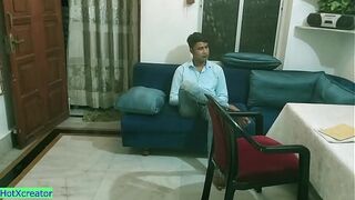 Beautiful wife Fucking with her Boss and Husband don't Know Anything!!