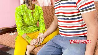 Desi Priya teaches her step brother how to fuck her girlfriend. role-play sex in clear hindi voice | YOUR PRIYA