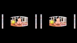 Watch a Virtual Reality Foursome in the Butt