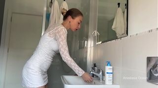 Sex with delivery man when husband not at home.