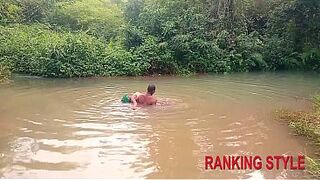 MATURE HOT BANGING SEX IN THE RIVER WITH MONSTER COCK