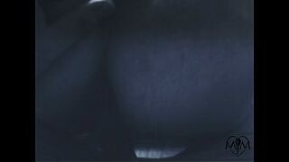 Homemade Amateur Couple Fucks in Living Room, BBW Latina Reverse Cowgirl