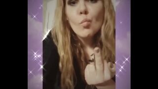 Suck my spit. Holiday sexy tease