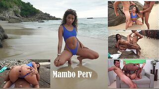 Melissa HOT double penetrated at the nude beach in front of people watching (DP, anal, gapes, public sex, voyeur, ATM, Monster cock, BBC, beach) OB239