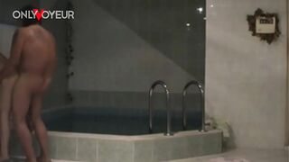 Homemade Voyeur. SlutWife meeting with the bull was recorded for her husband