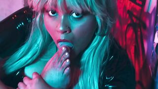 Morrigan and The Substance - Latex, Pantyhose stuffing and foot fetish