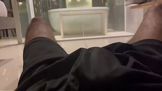 Accurate and delicious kicks with beautiful feet pov