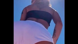 Argentinian trap Dakillah ass to masturbate
