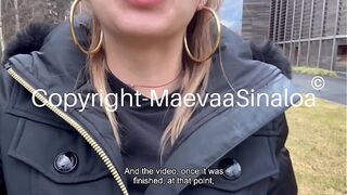 Maevaa Sinaloa - I get fucked bareback in a thermal center and he cums in my pussy