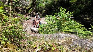 Voyeur Stranger Fucks Girl on Nudist Beach. She's Shocked!